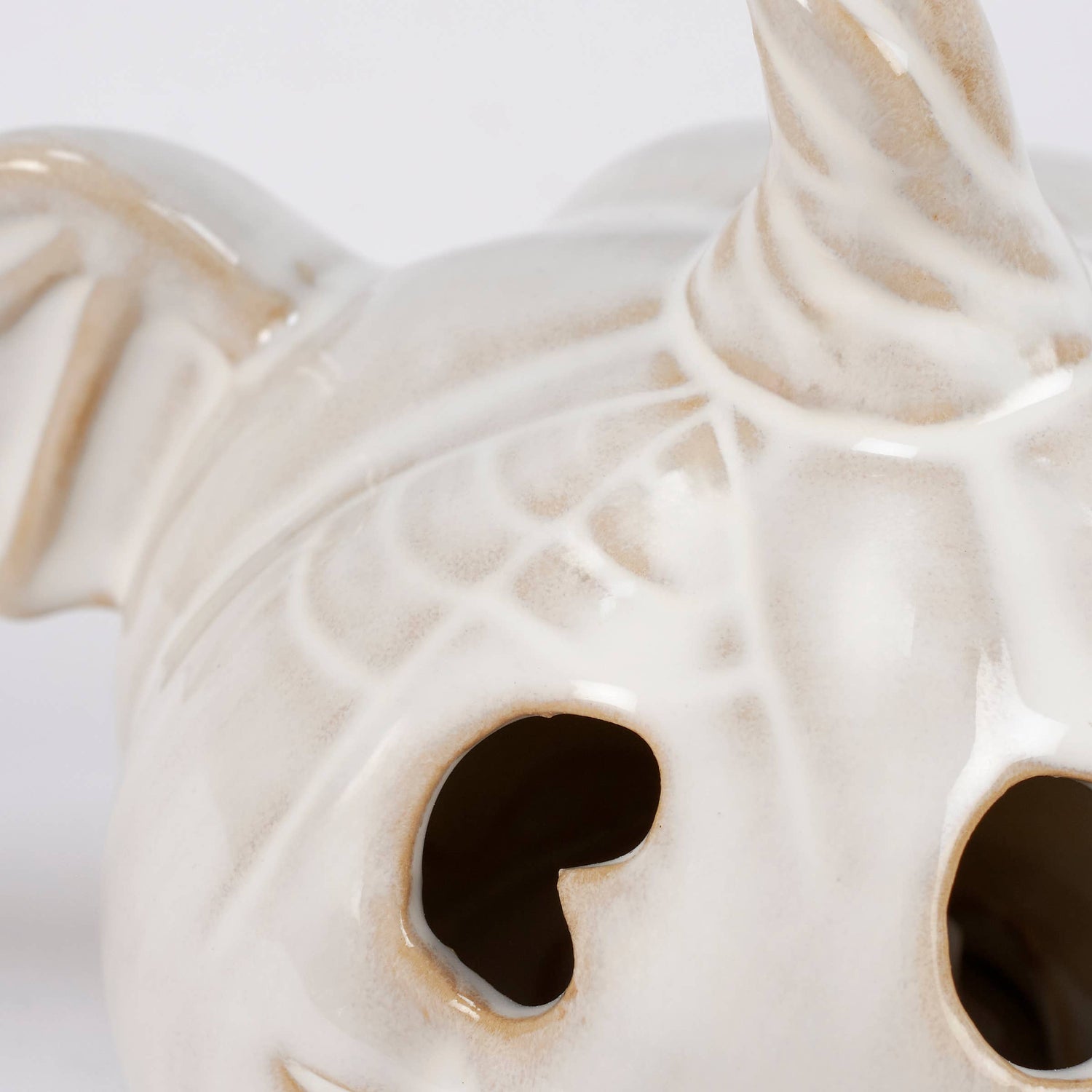 Primitive Halloween Lighted Pumpkin Bat Figurine - The Primitive Pineapple Collection