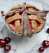 Primitive Colonial 4” Lattice Cherry Pie Choice of Scent - The Primitive Pineapple Collection