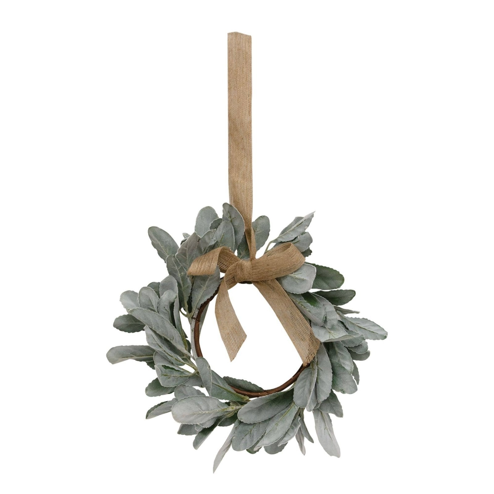 Primitive Farmhouse Frosted Lamb&