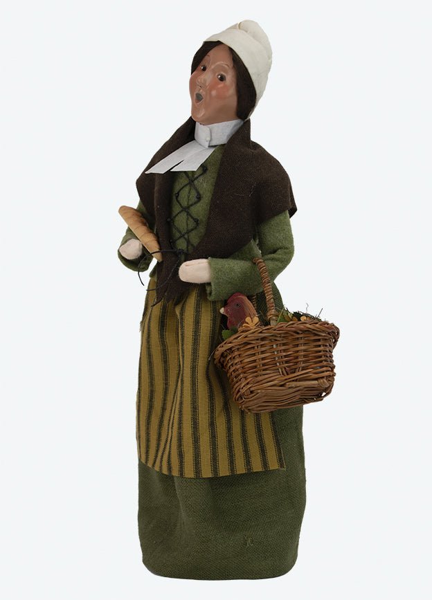 Colonial Byers Choice Fall Pilgrim Woman 5011D - The Primitive Pineapple Collection