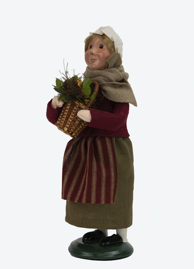 Colonial Byers Choice Fall Pilgrim Girl 5013D - The Primitive Pineapple Collection