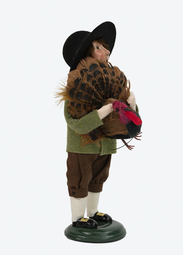 Colonial Byers Choice Fall Pilgrim Boy 5014D - The Primitive Pineapple Collection
