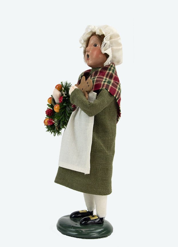 Primitive Colonial Byers Choice Colonial Girl 5243 Historical Collection - The Primitive Pineapple Collection