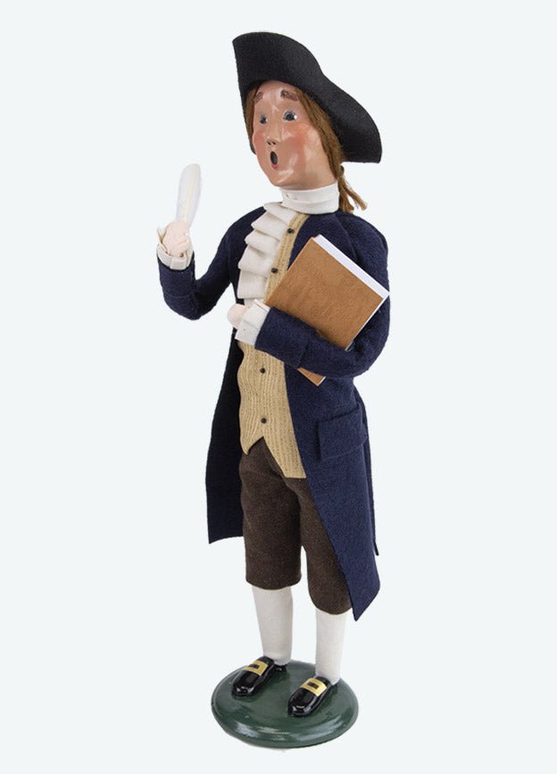 Primitive Collectable Byers Choice Thomas Jefferson 570 New - The Primitive Pineapple Collection