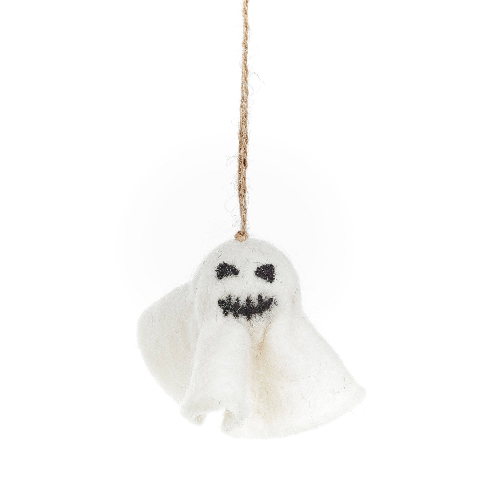 Primitive Handcrafted Halloween Felt Ghastly Ghosts 3 pc - The Primitive Pineapple Collection