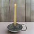 Primitive Early American Colonial Reproduction Chamberstick - The Primitive Pineapple Collection