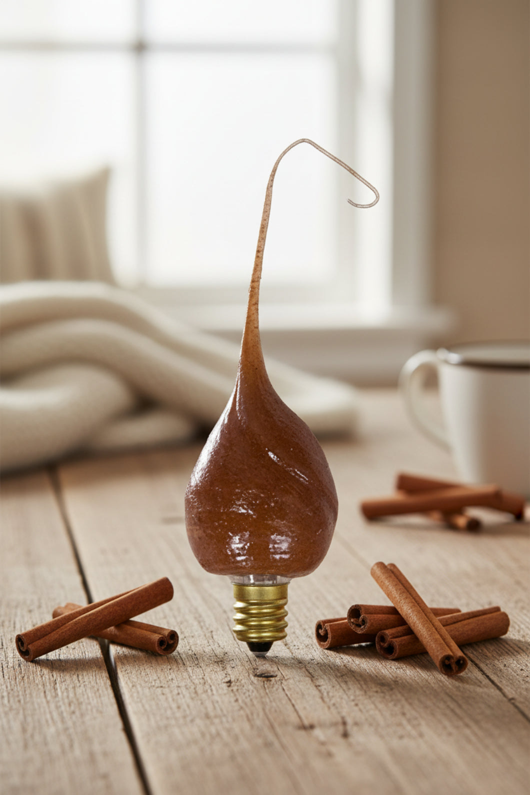 Primitive/Farmhouse 4 watt Cinnamon Scented Silicone Light Bulb - The Primitive Pineapple Collection
