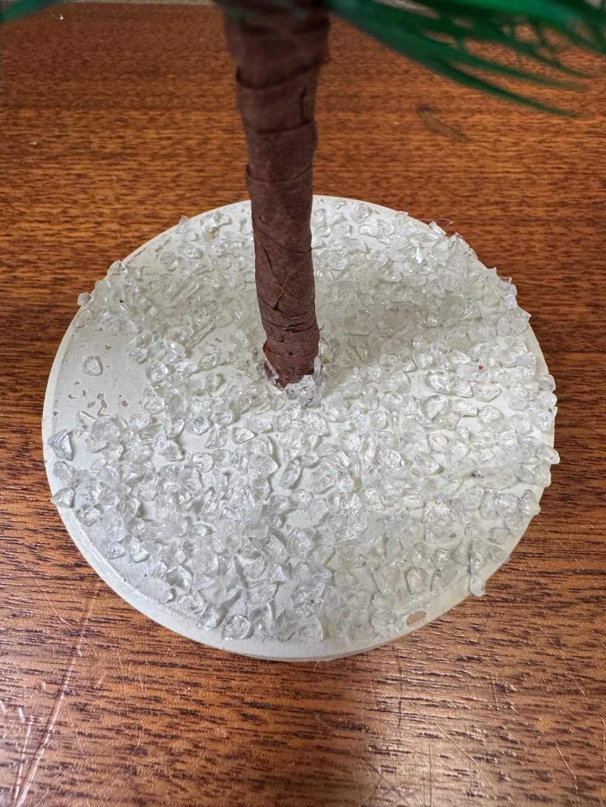Primitive Bethany Lowe Inspired German Style Goose Feather Tree w/ Red Berries 15" - The Primitive Pineapple Collection