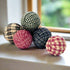 Primitive Farmhouse 6 pc Small Rag Ball Bowl Filler 1.5" - The Primitive Pineapple Collection