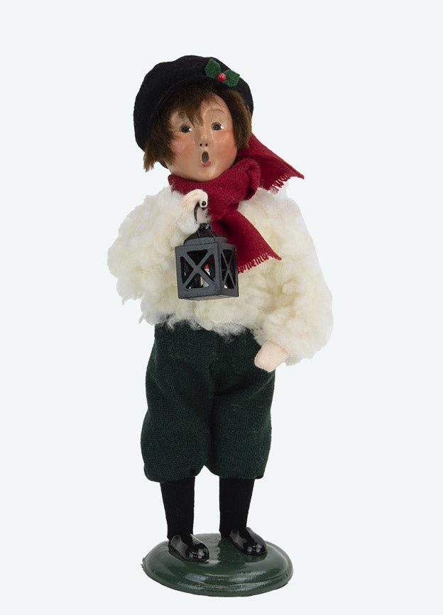 Byers Choice Carolers Christmas Campbell Family Boy 1242B - The Primitive Pineapple Collection