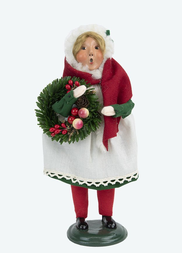 Byers Choice Carolers Christmas Campbell Family Girl 1242G - The Primitive Pineapple Collection