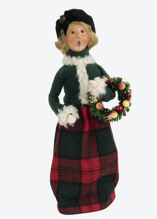 Byers Choice Carolers Christmas Campbell Family Woman 1242W - The Primitive Pineapple Collection