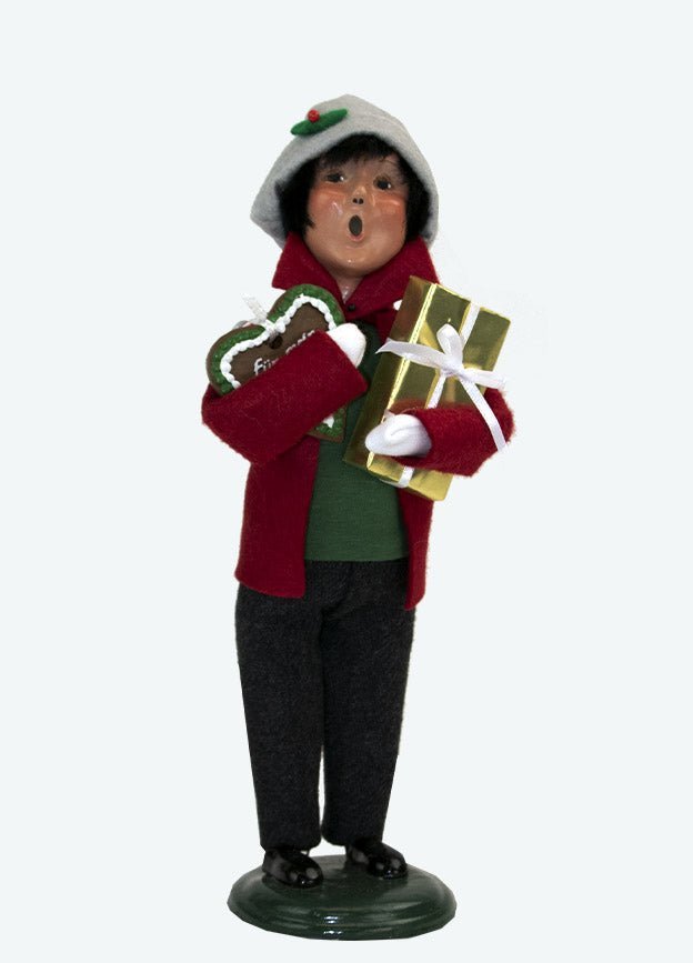 Byers Choice Carolers Christmas Family w/ Cookie Boy 1247B - The Primitive Pineapple Collection
