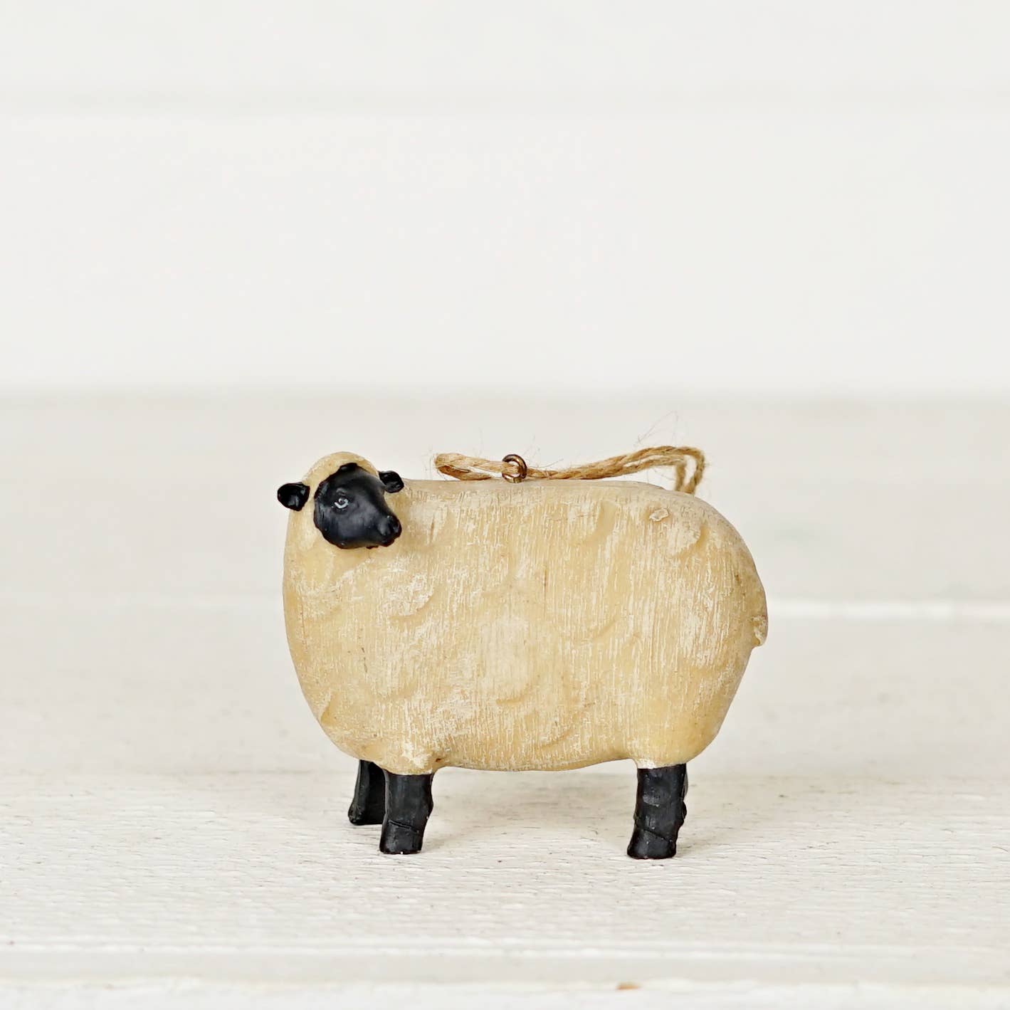 Primitive Country Sheep Ornament Shelf Sitter - The Primitive Pineapple Collection