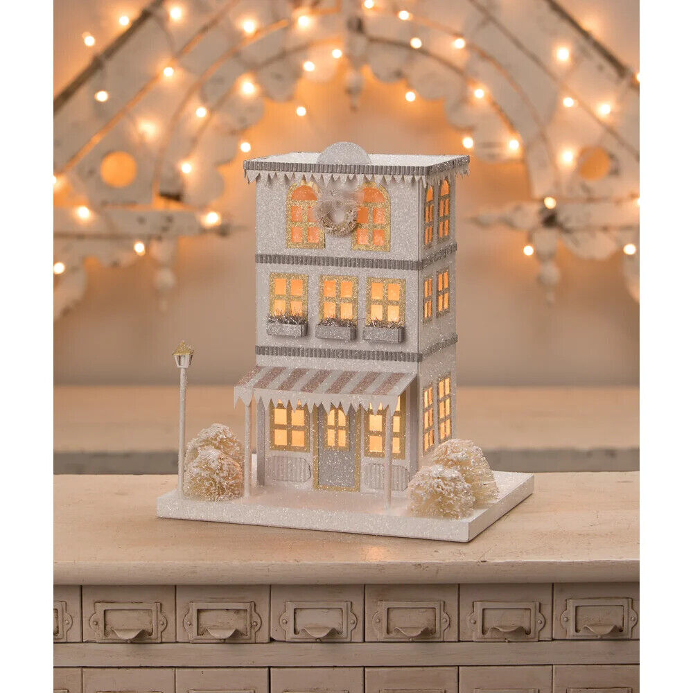 Bethany Lowe Christmas Metallic Light Up Putz Style Shoppe - Figurines