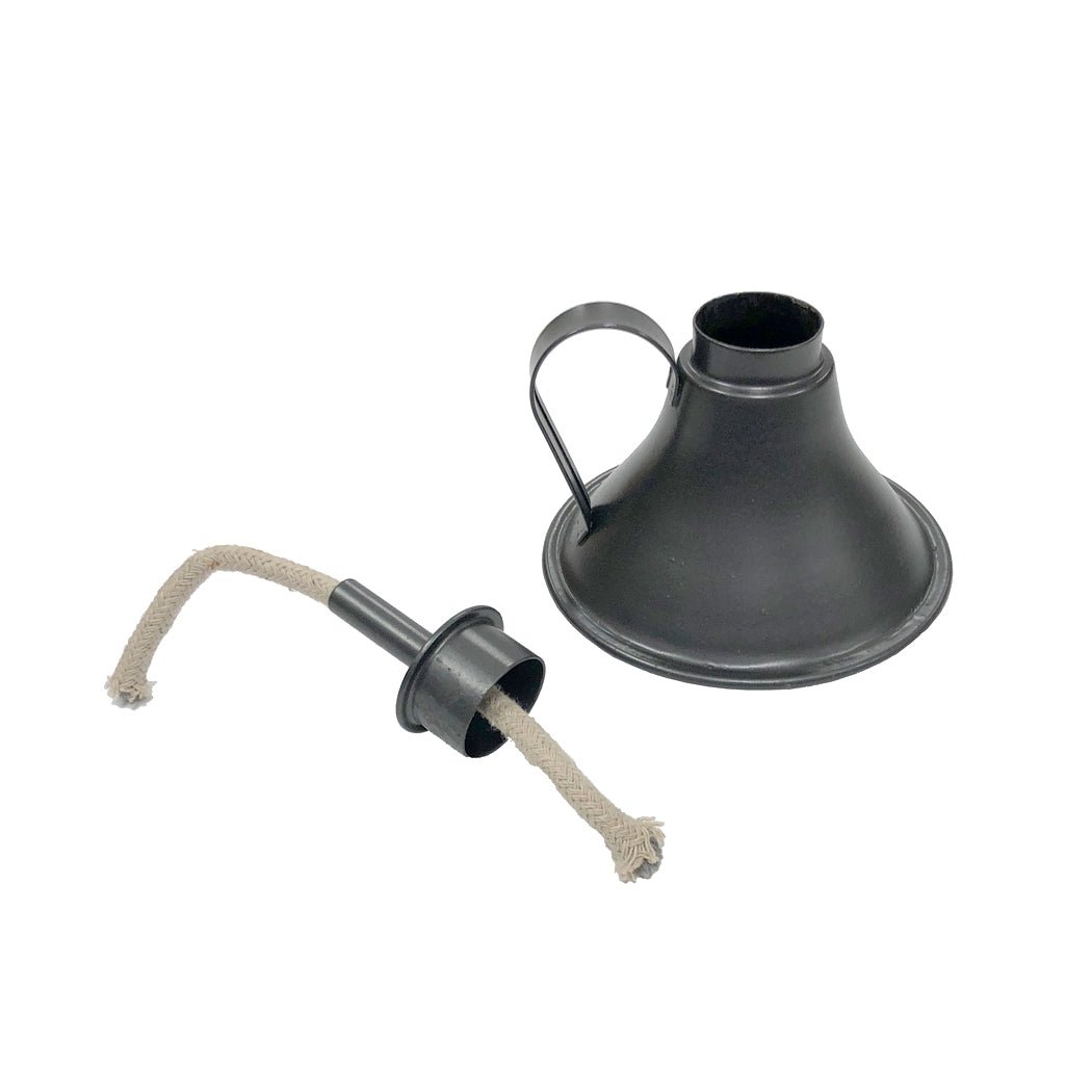 Primitive Colonial Working Oil Lamp Wick Included - The Primitive Pineapple Collection