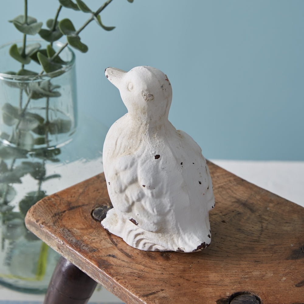Primitive Farmhouse Cast Iron Duckling Figurine - The Primitive Pineapple Collection