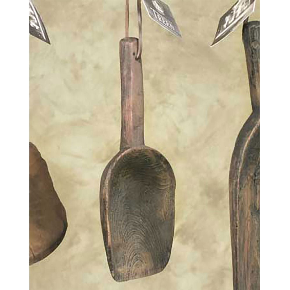 Primitive Colonial Treen Small Scoop - The Primitive Pineapple Collection