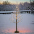 Christmas Retro Look Icy Branches LED Holiday Twig Tree 4FT - The Primitive Pineapple Collection