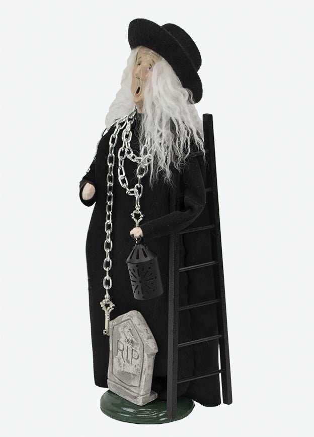 Primitive Colonial Byers Choice Halloween Grave Digger 7245 - The Primitive Pineapple Collection