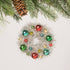 Bethany Lowe Christmas Merry & Bright Tinsel Wreath Small LC2420 - The Primitive Pineapple Collection