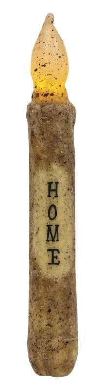 Primitive Country Burnt Ivory Home Timer Timer Taper 6&quot; timer