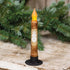 Primitive Christmas 6.5” Grungy Smiling Snowman Timer Taper - The Primitive Pineapple Collection