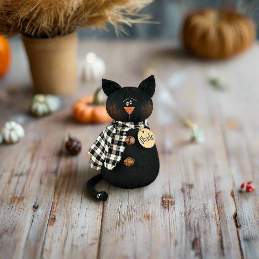 Honey and Me Halloween Shade the Baby Cat - The Primitive Pineapple Collection
