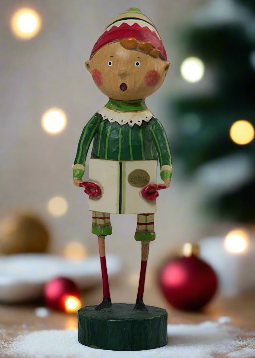 ESC Christmas Henry Boy Caroler Lori Mitchell 87547 - The Primitive Pineapple Collection