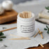 Primitive Farmhouse White Cottage Mini Farmhouse Crock 2.5" - The Primitive Pineapple Collection