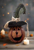 Ragon House Mache 8" Orange Big Mouth Pumpkin Jack O Lantern Halloween - The Primitive Pineapple Collection