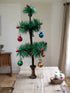 Christmas Bethany Lowe Inspired Handcrafted USA German Style Goose Feather Tree w/ Red Berries 8" - The Primitive Pineapple Collection