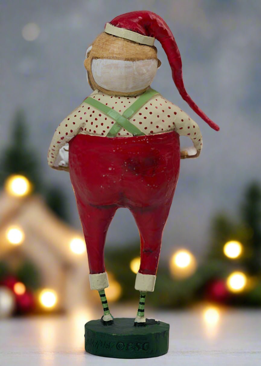 ESC and Company Folk art Christmas Lori Mitchell Mr Claus 93915 - The Primitive Pineapple Collection