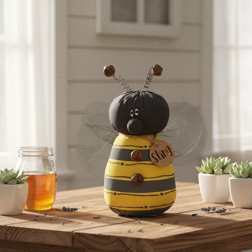 Primitive Spring Honey and Me Sting the Baby Bee - The Primitive Pineapple Collection
