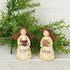 Primitive Farmhouse 2 pc Love and Believe Angels w/ Star Figurines - The Primitive Pineapple Collection