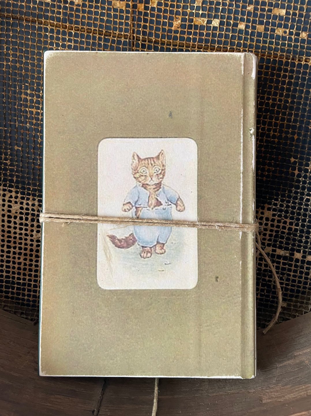 Spring Easter Handcrafted USA Vintage Look Tale Of Tom Kitten Beatrix Potter Book - The Primitive Pineapple Collection