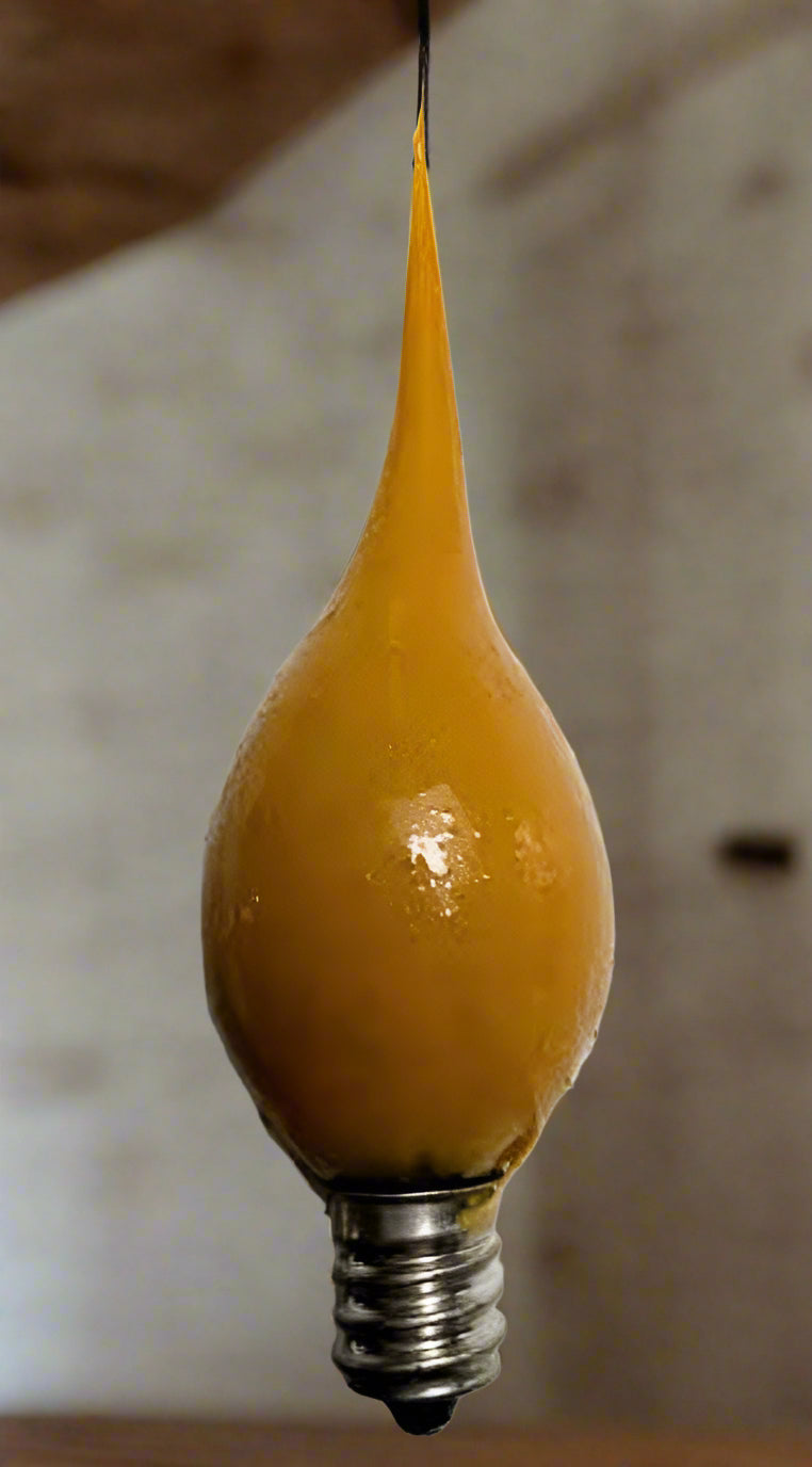 Primitive/Farmhouse 5 watt Amish Harvest Scented Silicone Light Bulb - The Primitive Pineapple Collection