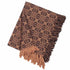 Primitive Farmhouse Barn Black Jacquard Woven Afghan Throw 50" x 60" - The Primitive Pineapple Collection