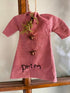 Primitive Colonial Handcrafted Small Stitched Prairie Dress Hanger 8" - The Primitive Pineapple Collection