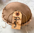 Primitive Handmade Blueberry or Cherry SCENTED 5" Pie Shelf Sitter - The Primitive Pineapple Collection