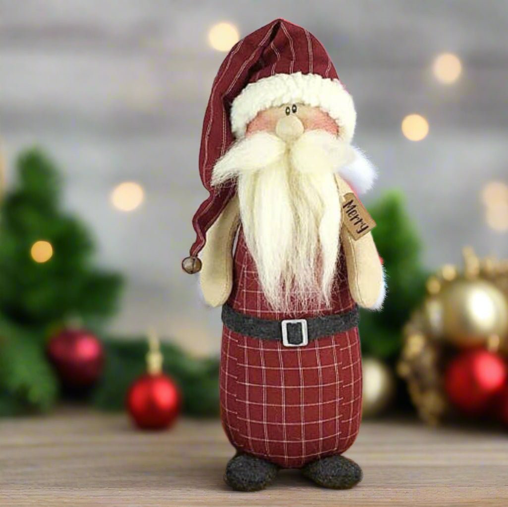 Honey and Me Christmas Merry the Whimsy Santa Claus - The Primitive Pineapple Collection