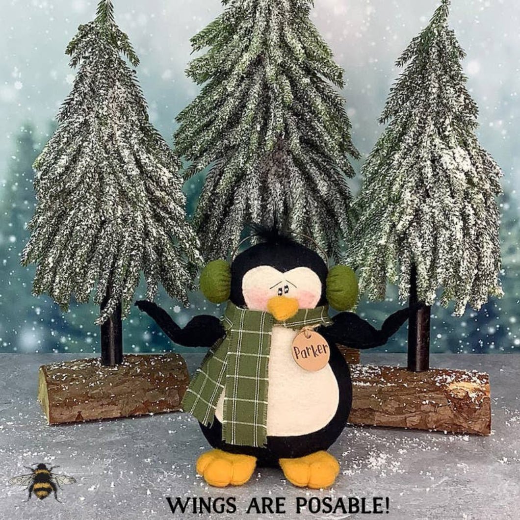 Honey and Me Christmas Parker the Penguin C23800 - The Primitive Pineapple Collection