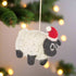 Primitive Country Handcrafted Christmas Black Sheep Ornament - The Primitive Pineapple Collection