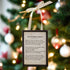 Ragon House Christmas Vintage Look My Favorite Things Sign Ornament - The Primitive Pineapple Collection