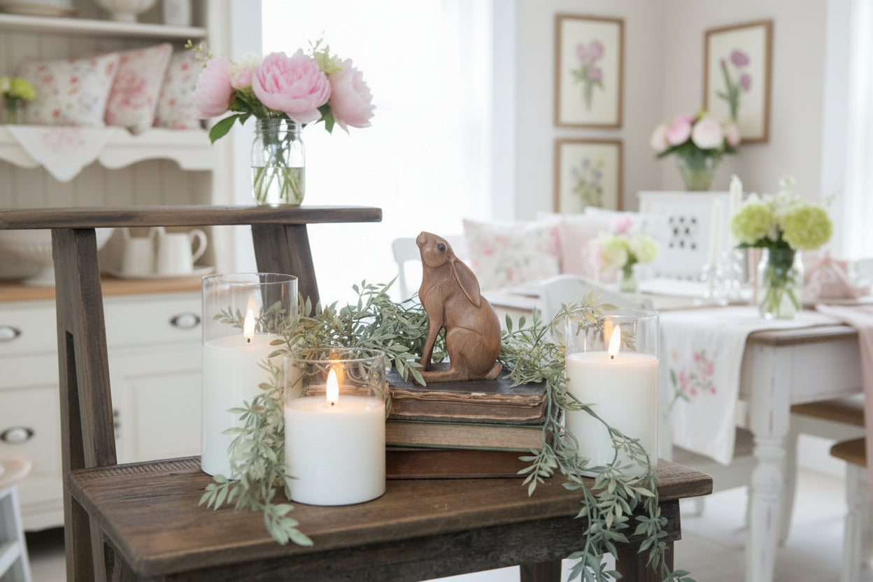 Primitive Ragon House Ears Down Bunny E226146 - The Primitive Pineapple Collection