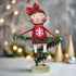 ESC and Company Folk art Christmas Lori Mitchell Deck the Halls 14468 - The Primitive Pineapple Collection