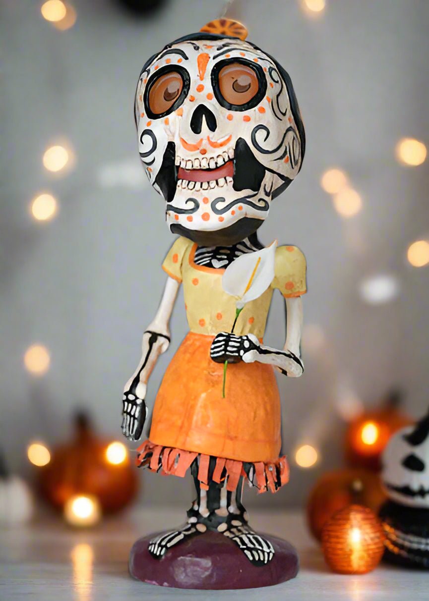 ESC Halloween Frida Skelley Jorge De Rojas 43005 - The Primitive Pineapple Collection