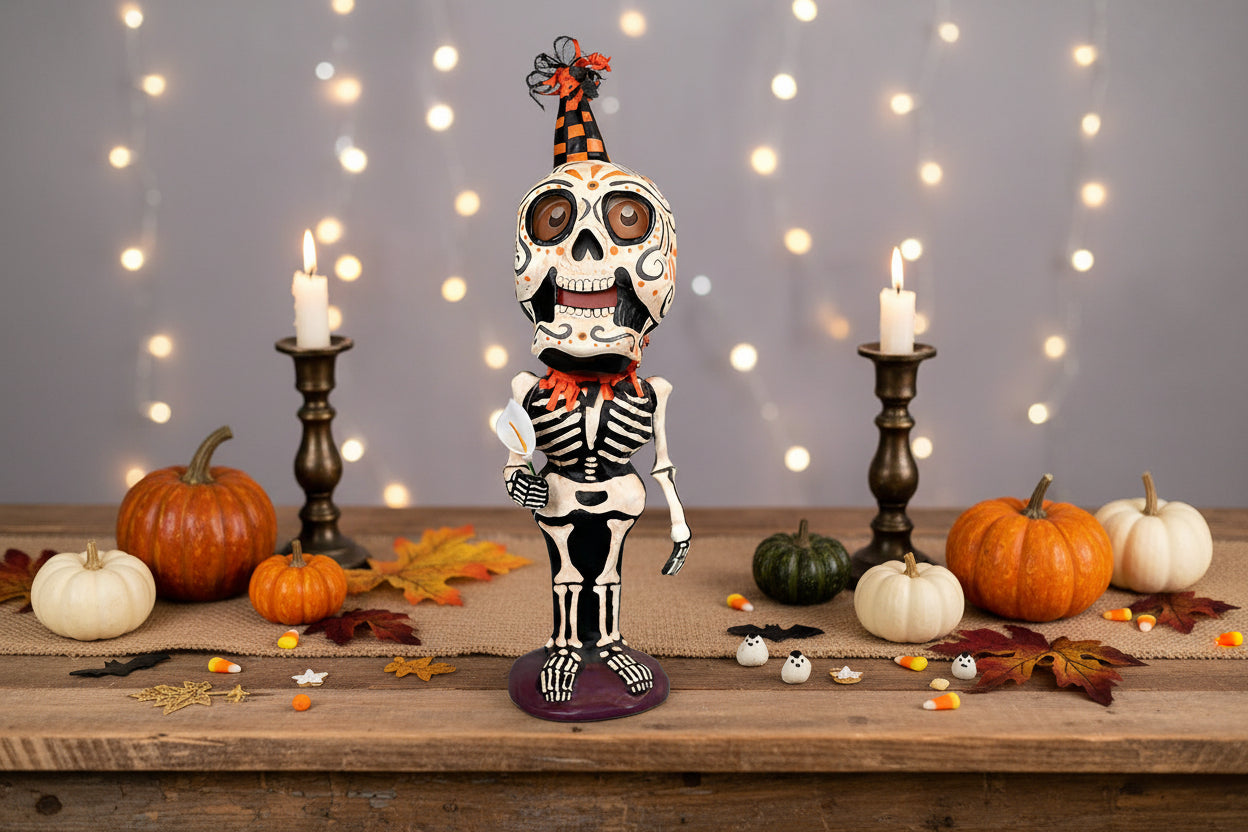 ESC Halloween Freddie Skelley Jorge De Rojas 43006 - The Primitive Pineapple Collection