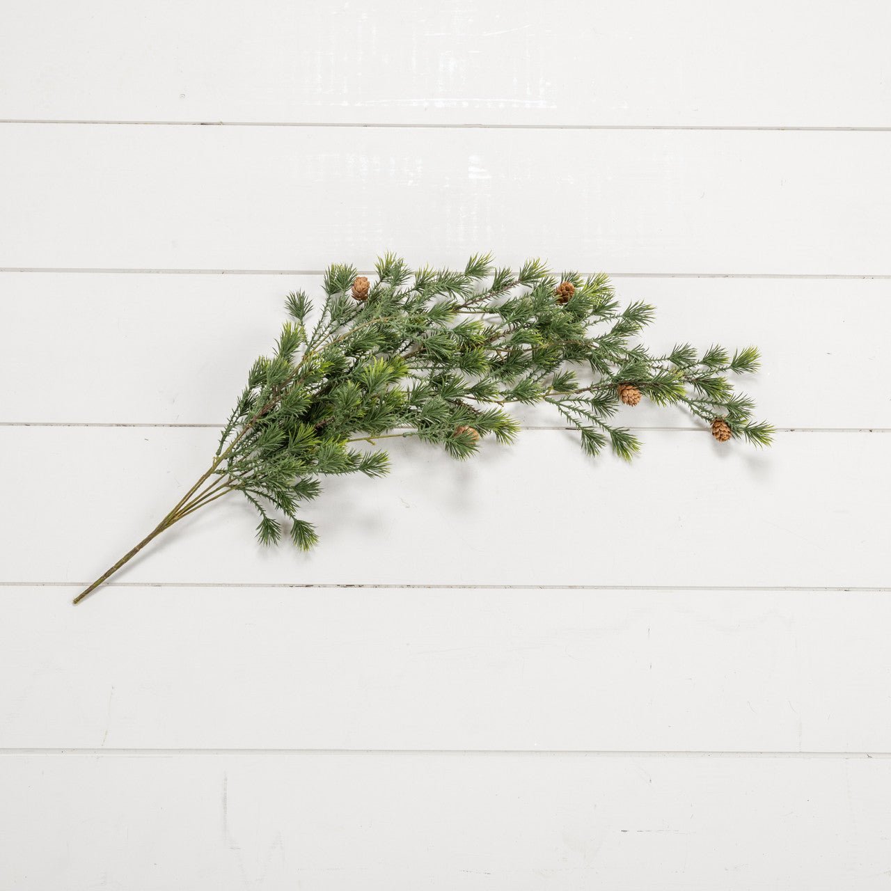 Ragon House Primitive 31" European Larch Hanging Bush with Pinecones - The Primitive Pineapple Collection
