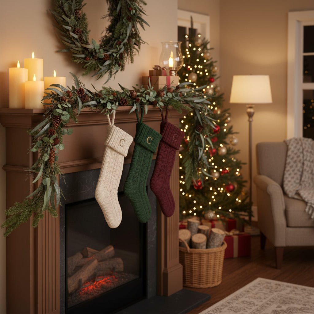 Christmas Ragon House 24" Iced Forest Pinecone and Bell Garland - The Primitive Pineapple Collection